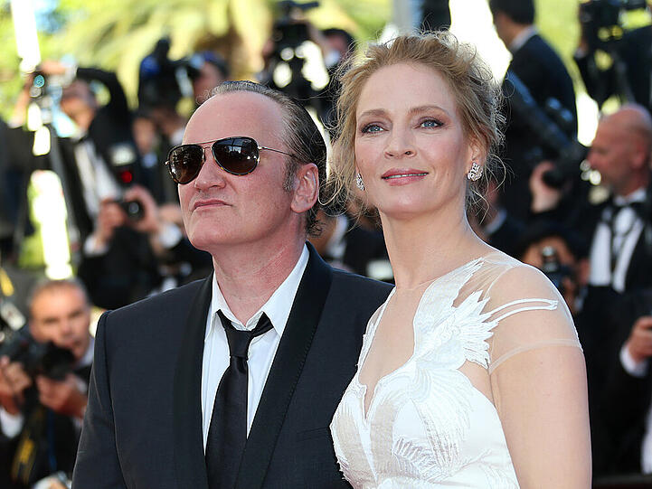 Quentin Tarantino und Uma Thurman finden die Beziehungsgerüchte urkomisch