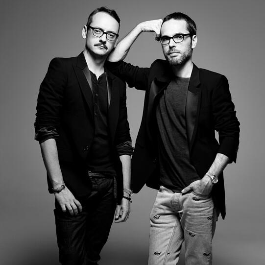 Modezaren? Bloß nicht! Viktor (links) und Rolf verstehen sich als Künstler - hier im Jahr 2016.