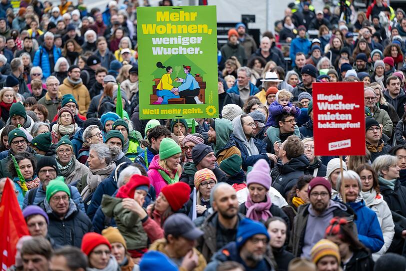 Menschen in M&uuml;nchen sind besonders von hohen Mieten und fehlenden Wohnungen betroffen.
