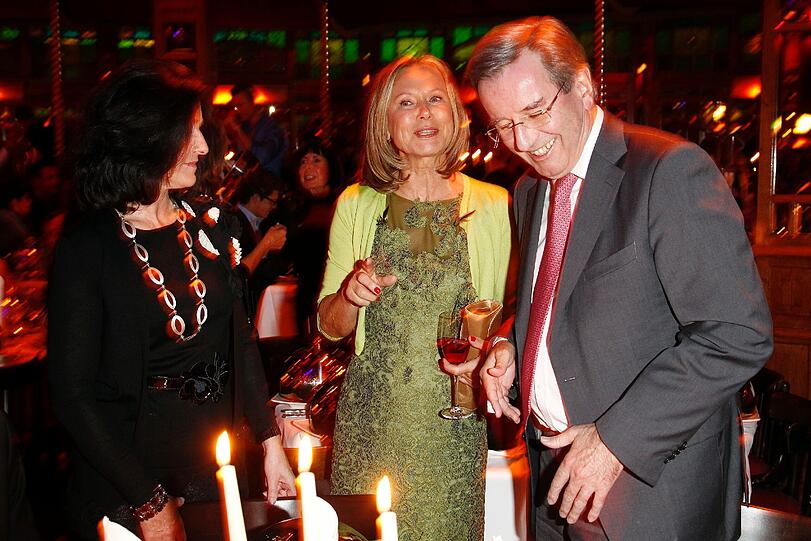 Sybille Beckenbauer, Karl Hopfner und Frau Anne