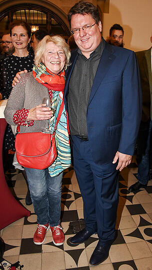 Christiane Blumhoff und Helmut Schleich.