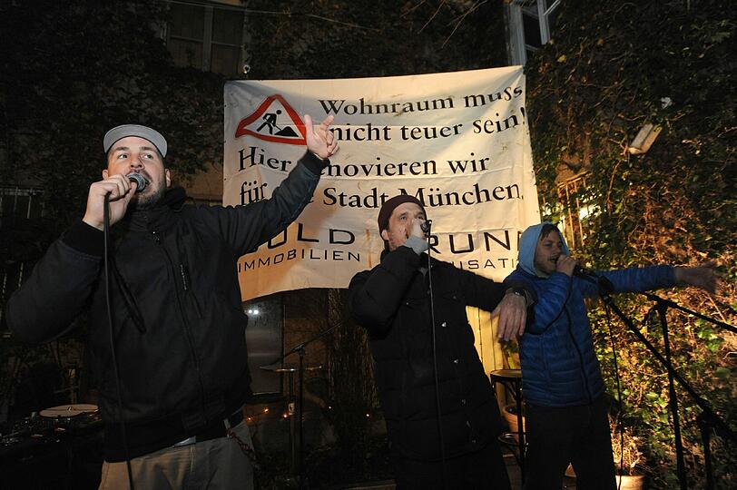 Auch Blumentopf waren live mit dabei...
