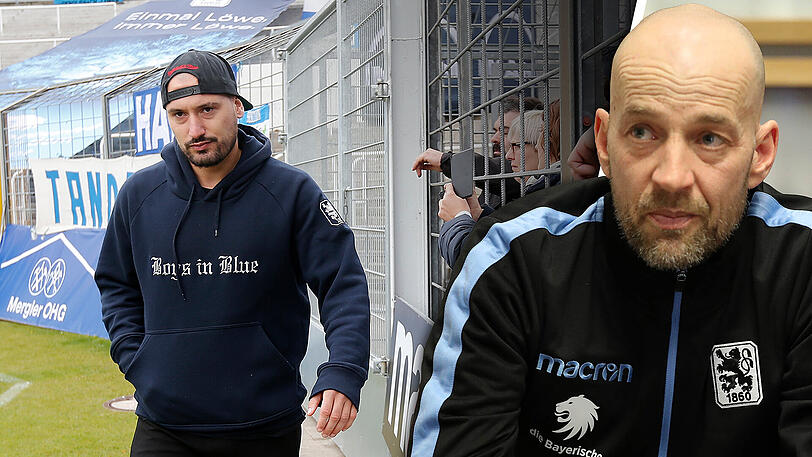 Hoffnungsträger und Sportlicher Leiter: Timo Gebhart (li.) und Günther Gorenzel vom TSV 1860.