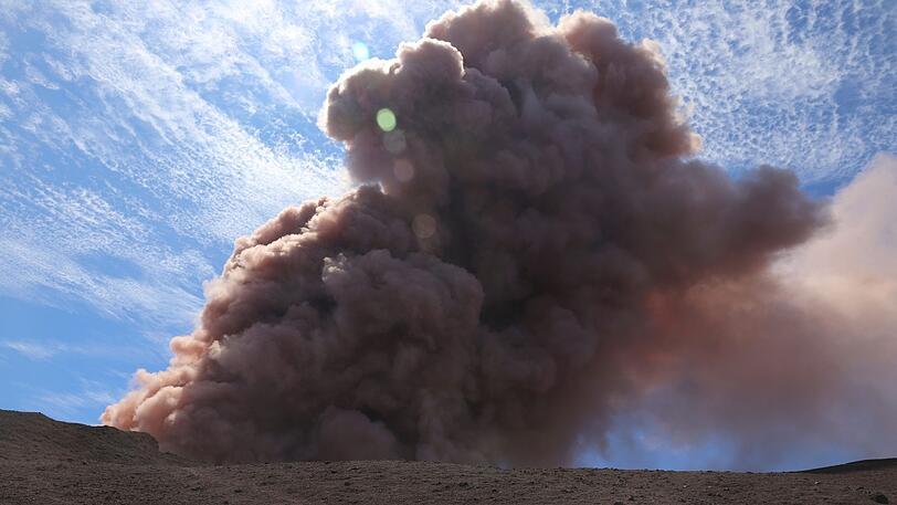 Spektakuläre Bilder: Der Kilauea-Vulkan auf Hawaii zeigt seine zerstörerische Kraft.