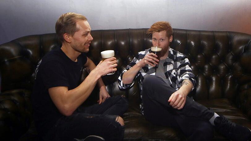 Zwei der drei Betreiber: Lucas Jochem (l.) und Andreas Dünkel im True Brew.