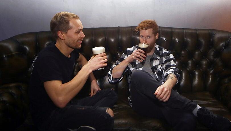Zwei der drei Betreiber: Lucas Jochem (l.) und Andreas Dünkel im True Brew. Zwei der drei Betreiber: Lucas Jochem (l.) und Andreas Dünkel im True Brew.