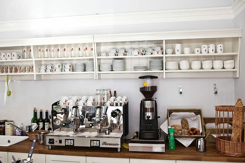 Alles fein an der Theke von Miss Lilly's.