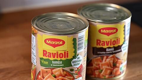 Ravioli aus der Dose.