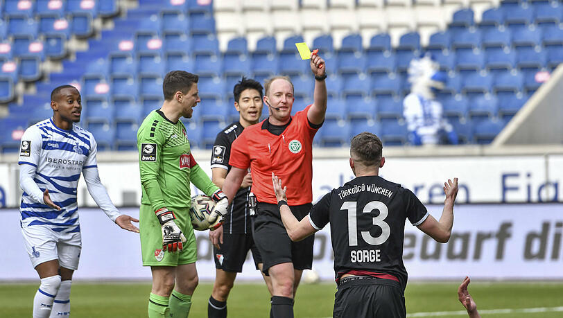 Mit 2:3 unterliegt Türkgücü München in Duisburg.