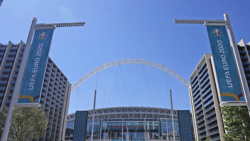 Für das EM-Finale im Wembley-Stadion werden 40.000 Zuschauer zugelassen.