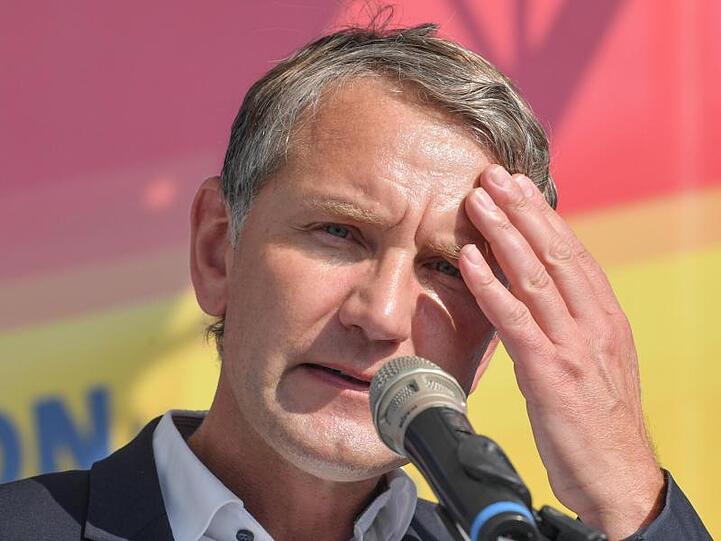 Auch Thüringens AfD-Vorsitzender Björn Höcke nahm an der Veranstaltung der Jungen Alternative teil.