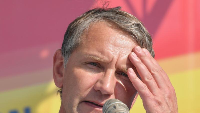 Auch Thüringens AfD-Vorsitzender Björn Höcke nahm an der Veranstaltung der Jungen Alternative teil. Auch Thüringens AfD-Vorsitzender Björn Höcke nahm an der Veranstaltung der Jungen Alternative teil.