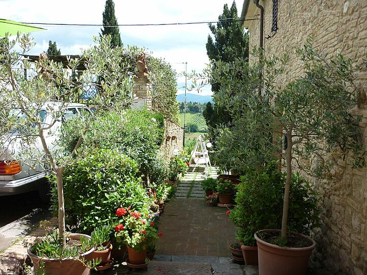 Haus in San Gimignano.