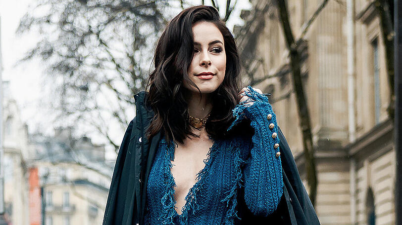 Lena Meyer-Landrut setzt häufig auf ein Haarstyling mit Beach Waves.