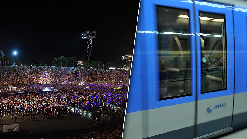 Das Olympiastadion bei einem Konzert von Andreas Gabalier 2016.