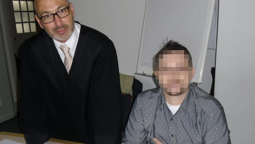 Sebastian S. mit seinem Anwalt. Sebastian S. mit seinem Anwalt.