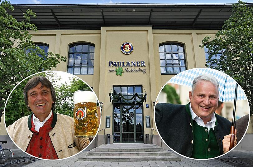 Peter Pongratz geht &ndash; Christian Schottenhamel (rechts) kommt: Das Wirte-Rennen um den Nockhernerg ist entschieden.