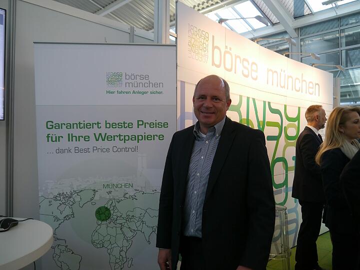 Norbert Betz von der Börse München.
