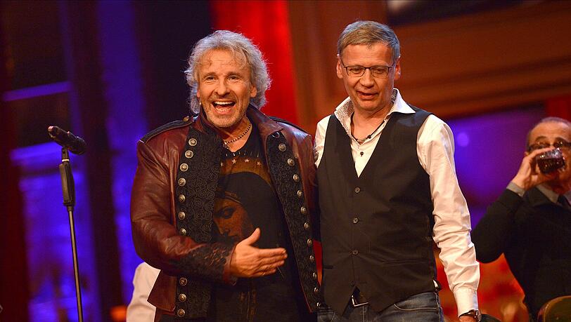 Seit Jahrzehnten eng befreundet: Thomas Gottschalk und Günther Jauch