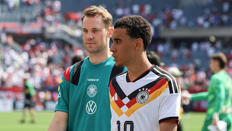 WErden gegen Ecuador wieder in der Startelf stehen: Manuel Neuer und Jamal Musiala.