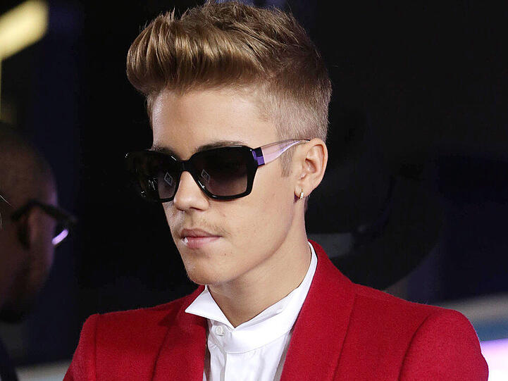 Kann auch nachdenklich: Teenie-Star Justin Bieber
