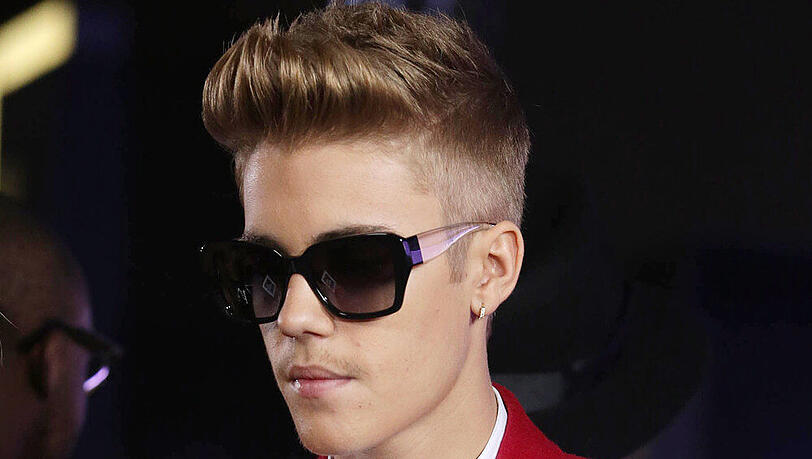 Kann auch nachdenklich: Teenie-Star Justin Bieber Kann auch nachdenklich: Teenie-Star Justin Bieber