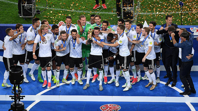 Die deutsche Nationalmannschaft hat im Finale gegen Chile gewonnen. Für die DFB-Elf ist es der erste Erfolg im Confed Cup.