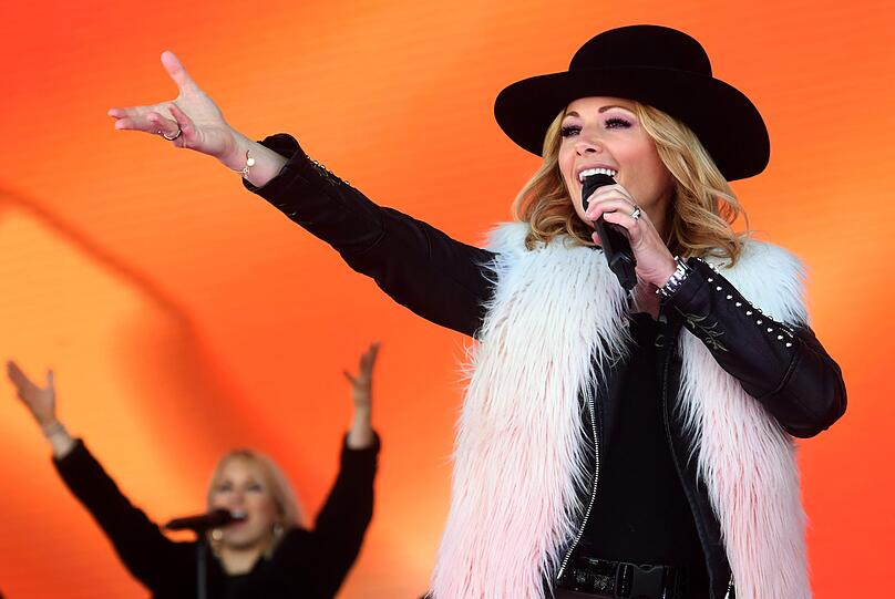 Helene Fischer beim "Top of the Mountain Concert" in Ischgl.