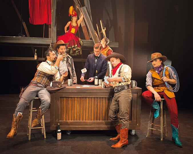 Cirque Eloize: "Saloon" auf dem Tollwood