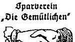 Das alte Signet des ehemaligen Sparvereins. Das alte Signet des ehemaligen Sparvereins.