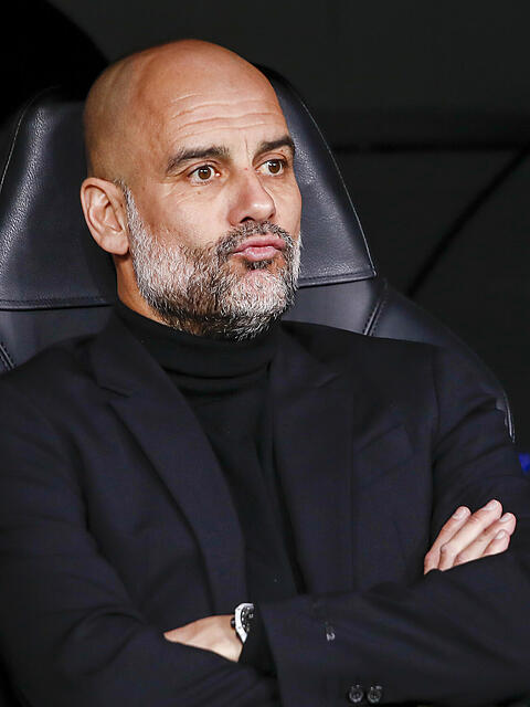 Der ehemalige Bayern-Trainer Pep Guardiola trainiert seit 2016 Manchester City.