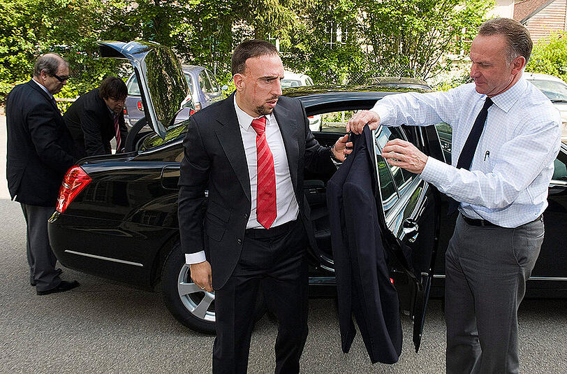 Sorgenkind Ribéry? Alles halb so wild, meint Karl-Heinz Rummenigge.