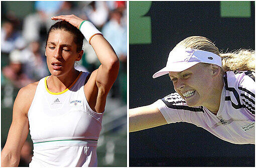 Während Andrea Petkovic (l.) keinen Grund zur Freude hatte, konnte sich Anna-Lena Grönefeld (r.) über ihren zweiten Grand-Slam-Titel freuen!