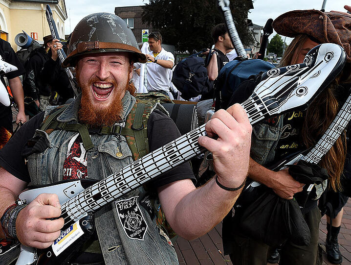 Weitere Bilder vom Mittwoch auf dem Wacken 2014.