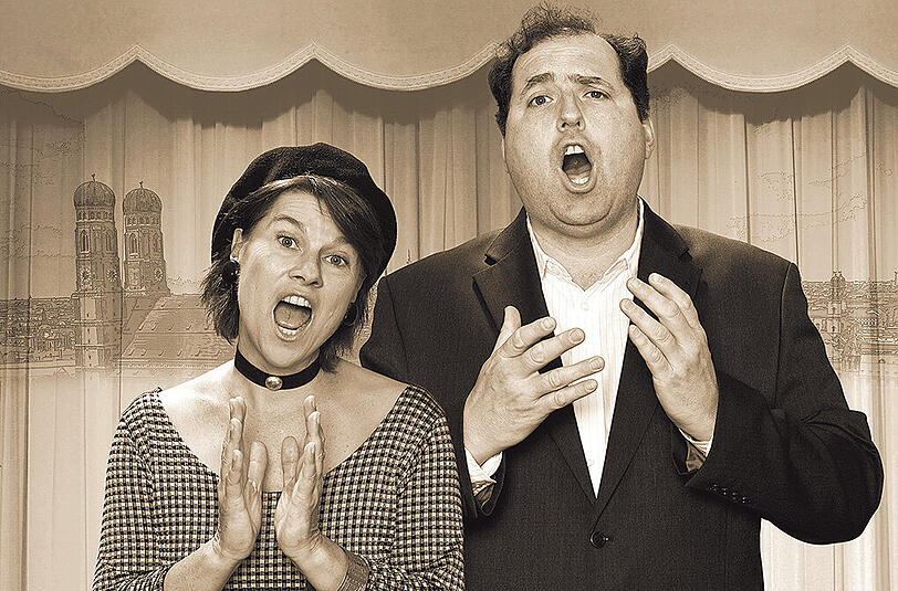 Gabi Lodermeier und Harald Helfrich.