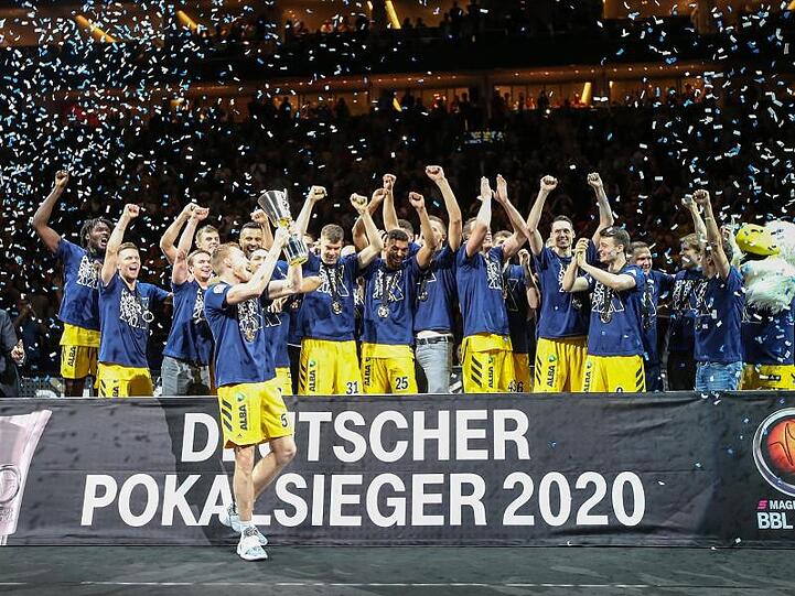 Alba Berlin ist Deutscher Pokalsieger 2020 - der zehnte Pokaltriumph für die Hauptstädter.