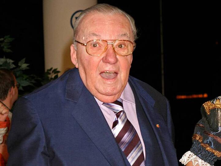 Heinz Schenk bei der Krone der Volksmusik in Chemnitz