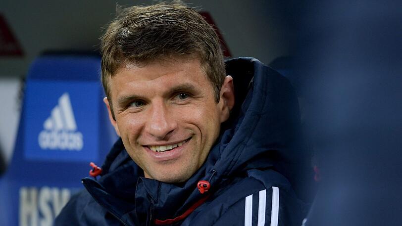 Thomas Müller meldet sich fit für das Spiel gegen Hannover.