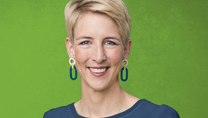 Bürgermeisterin Katrin Habenschaden (Grüne). Bürgermeisterin Katrin Habenschaden (Grüne).