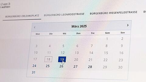 Heiß begehrt: Termine bei den Münchner Bürgerbüros. Betrüger nützen das Online-Buchungstool aus.