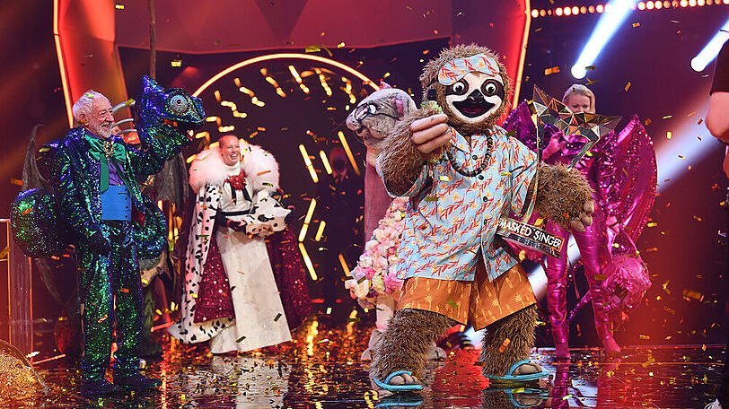 Das Faultier alias Tom Beck räumte bei "The Masked Singer" in der Frühjahrsstaffel ab.