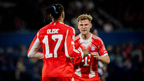 Wollen im R&uuml;ckspiel nochmal angreifen: Michael Olise und Joshua Kimmich.