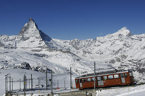 Gornergratbahn zum Riffelberg, Foto: Norbert Eisele-Hein