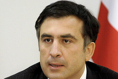 Georgiens Präsident: Michail Saakaschwili.
