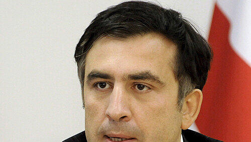 Georgiens Präsident: Michail Saakaschwili. Georgiens Präsident: Michail Saakaschwili.