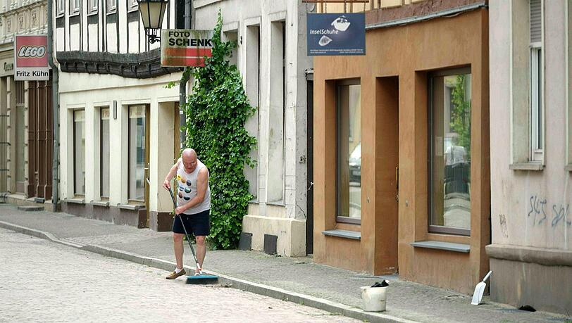 Vor allem in Ostdeutschland - hier im Bild: die Stadt Havelberg in Sachsen-Anhalt - w&auml;hlen die Menschen zunehmend die AfD. Eine ARD-Reportage fragt nach.