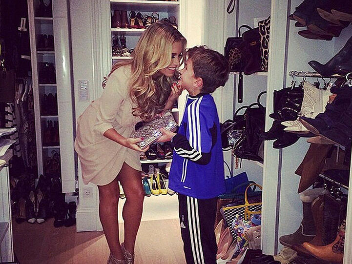 Sylvie Meis erhält Styling-Tipps von Sohn Damian