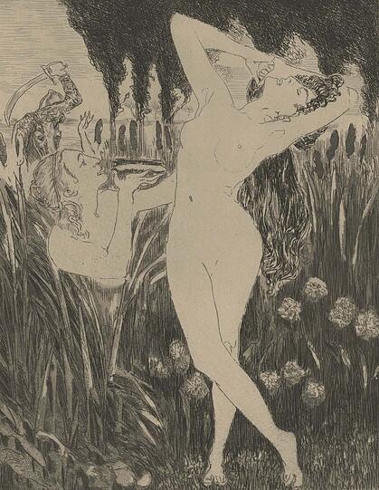 Grafiken von Max Klinger.