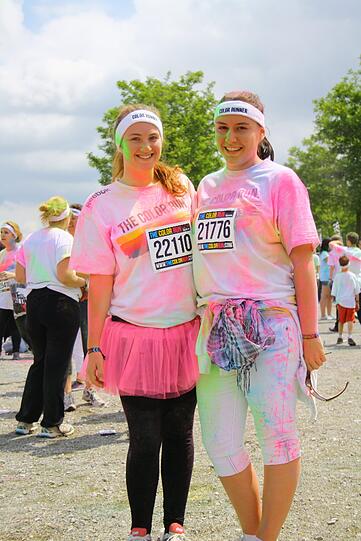 Bunter geht's nicht: Der Color Run in Riem. Die Bilder.