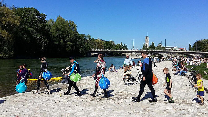 Einen Tag lang soll die Isar auch heuer wieder zum Flussbad werden.